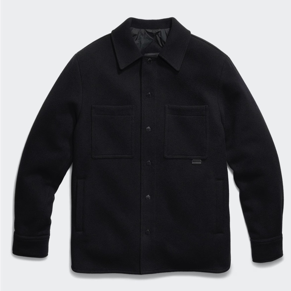 Canada Goode black Atkinson Shirt Jacket - SZ M